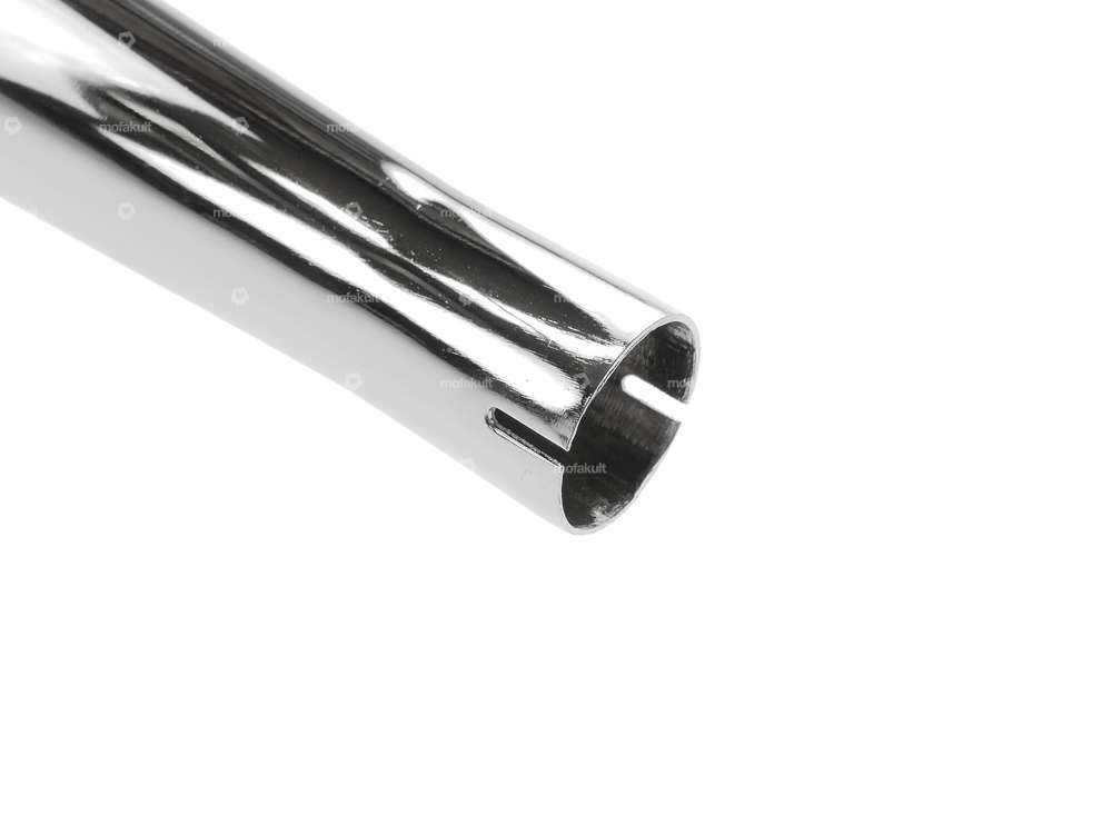 Flute exhaust Ø 26 / 60 mm chrome Carousel Image 3