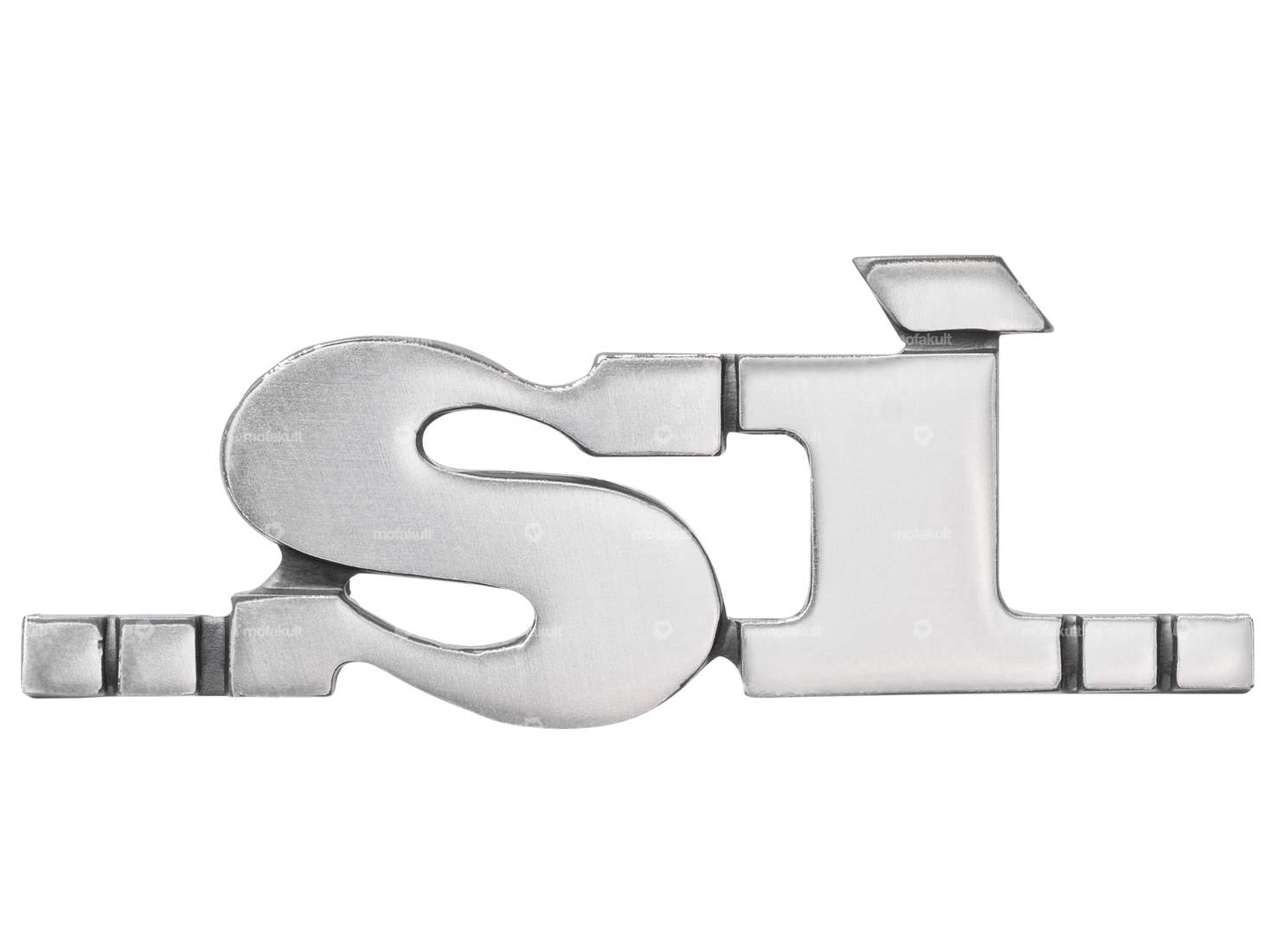 Emblem «si» Aluminium 3D | Piaggio SI Carousel Image 1