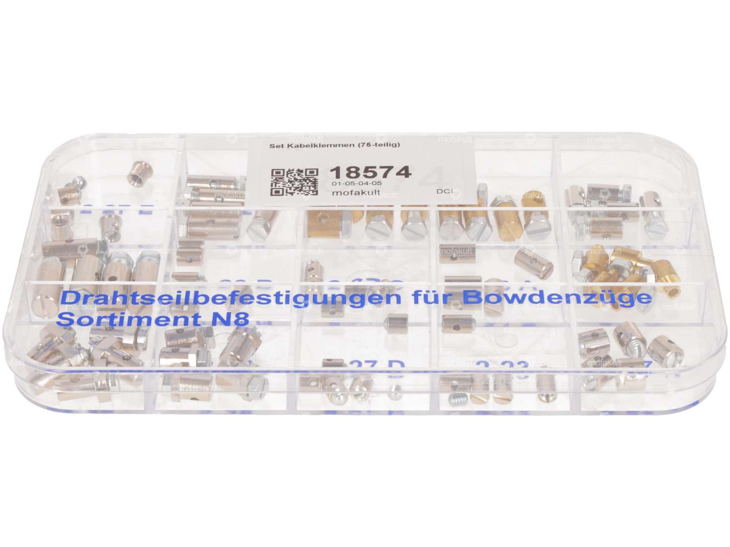 Set Kabelklemmen 75-tlg. Carousel Image 2