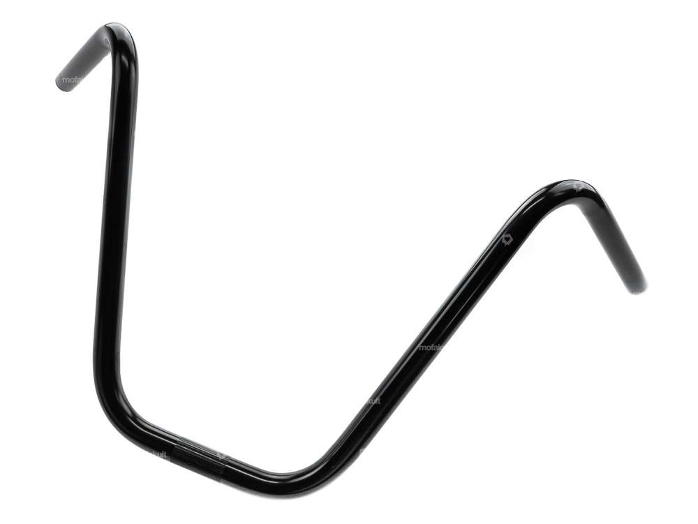 Handlebar fork plate 34 cm chopper black Carousel Image 2