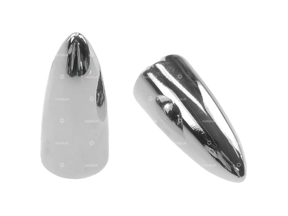 Valve caps Bullet chrome (metal) Carousel Image 1