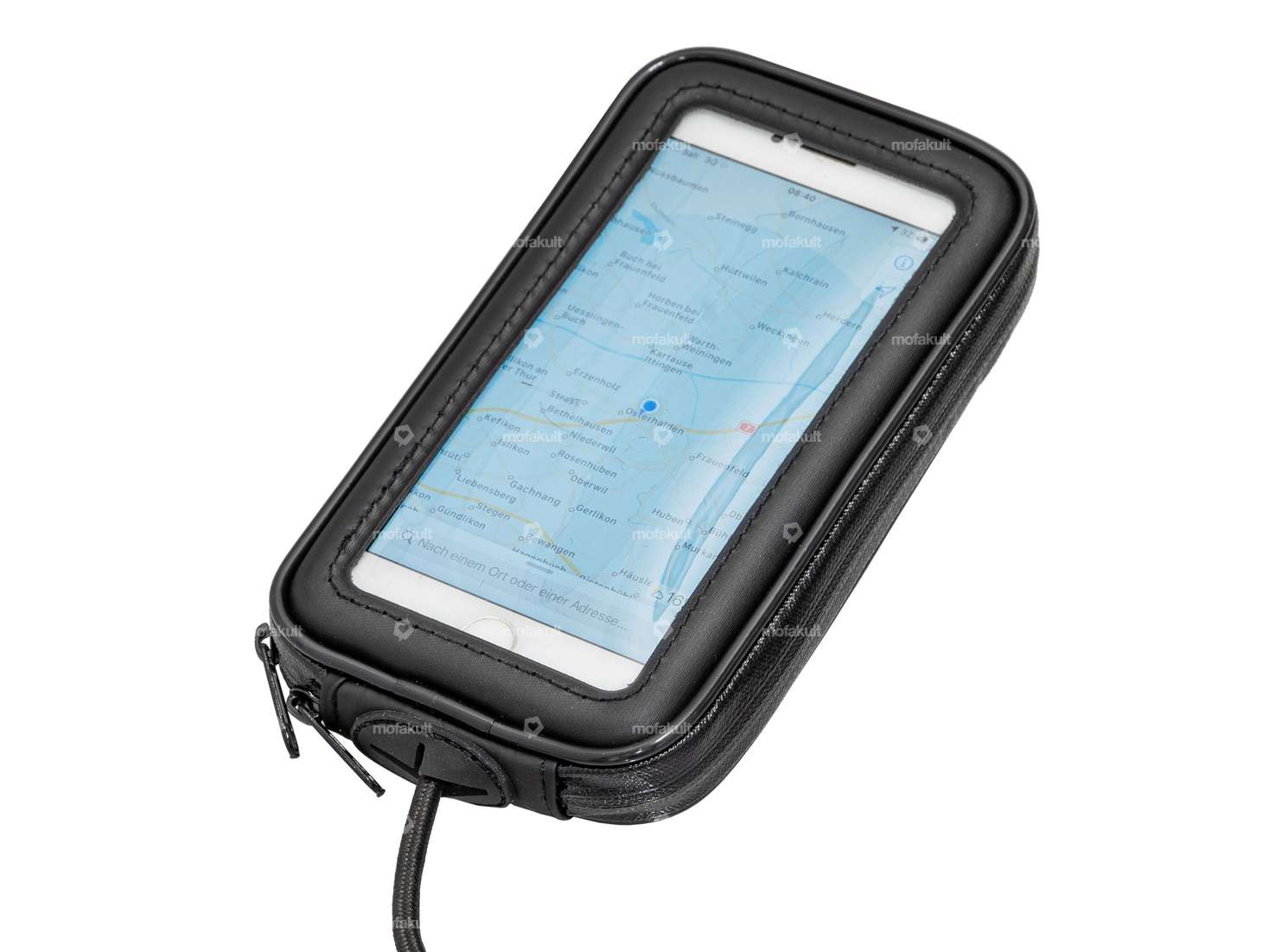 GPO cell phone holder up to 7" (waterproof) Handlebar mount 360° rotatable Carousel Image 4