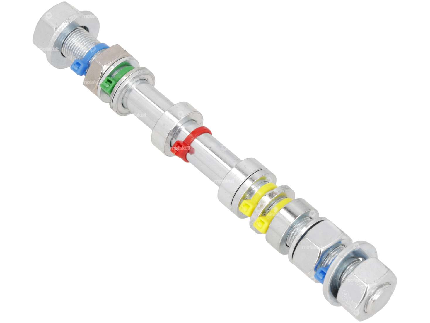 swiing® revival Radachse-Set M12x1 x 165 mm Guss- & Speichennabe | Puch Carousel Image 2