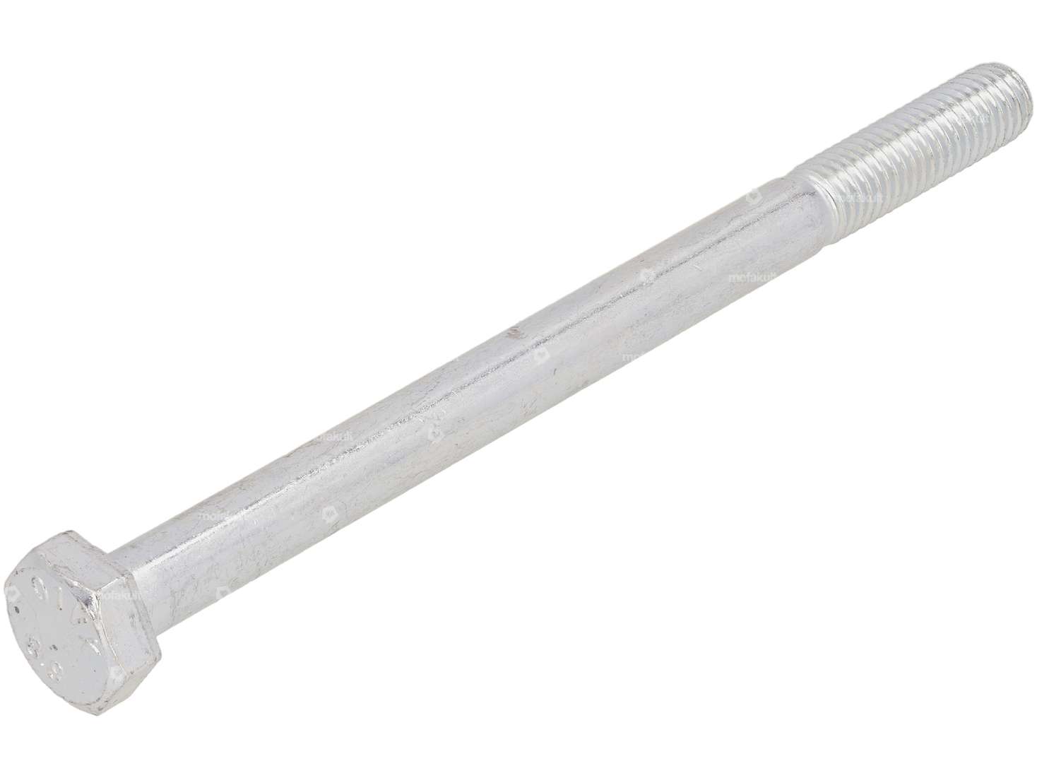 M10x140 hexagon head screw with galvanized shank Carousel Image 1
