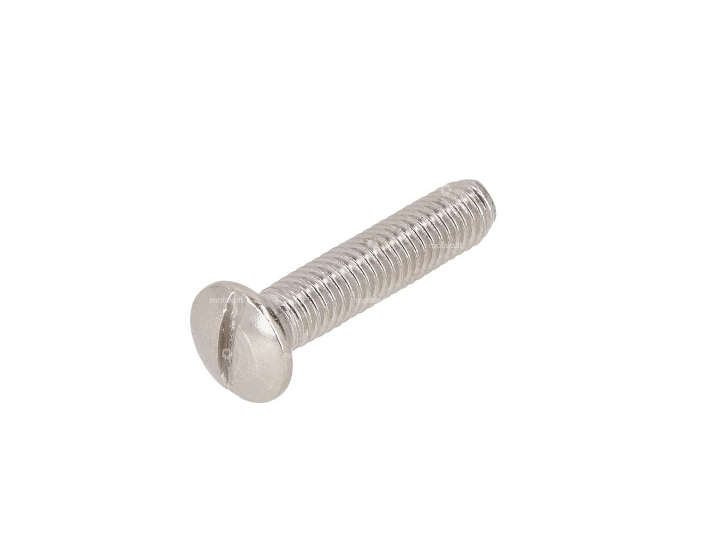 Schraube M6x30 Linsensenkkopf Schlitz Inox Carousel Image 1