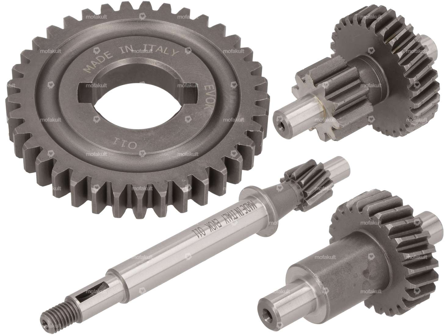 EVOK Getriebesatz 11:1 Vario | Piaggio Ciao, SI, Bravo, Boxer Carousel Image 1