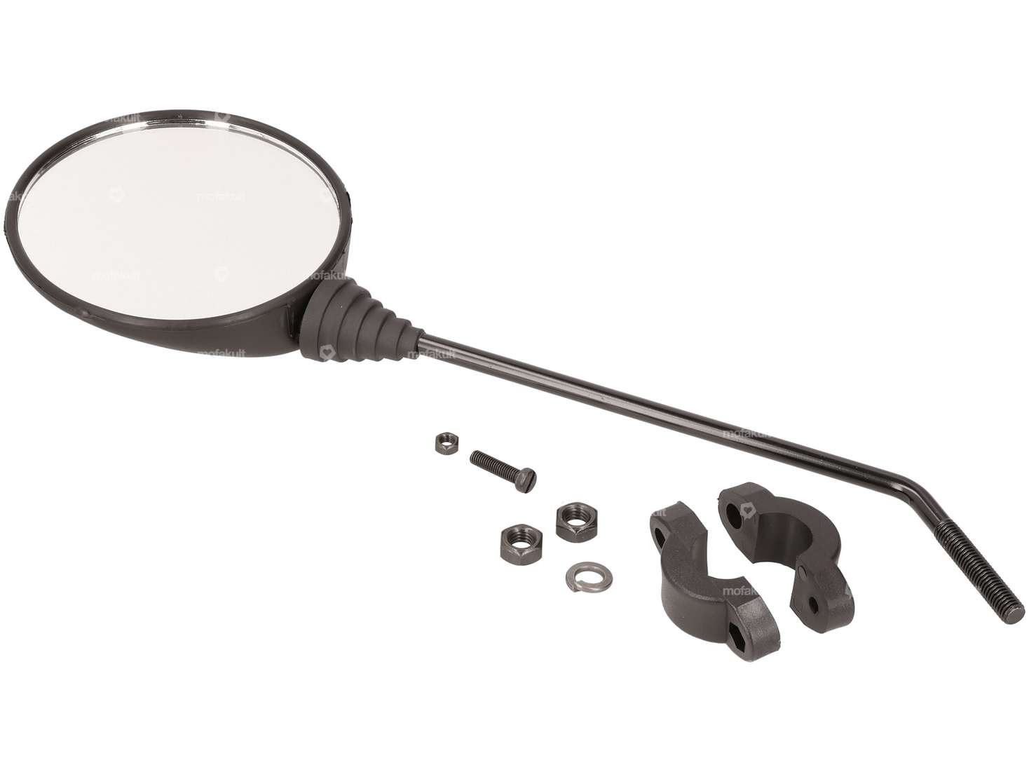 Spiegel rund schwarz Carousel Image 2