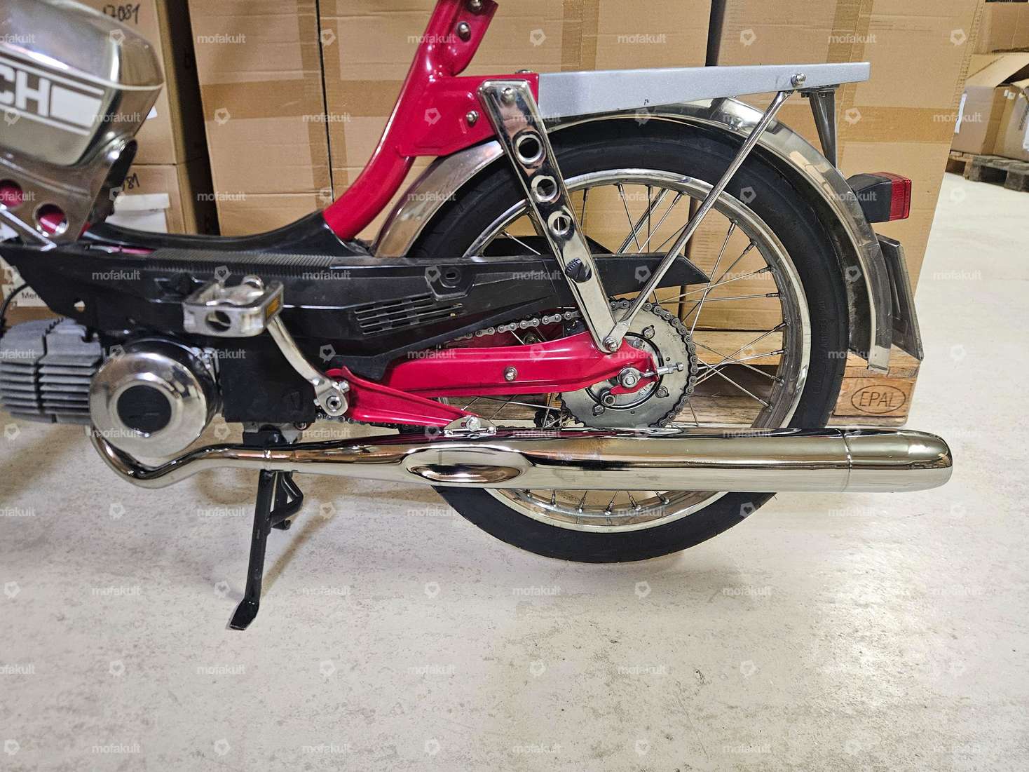 swiing® ingenious Resonanz-Auspuff «TT» Ø 28 / 70 mm | Puch X30 Sport NS / NL Carousel Image 6