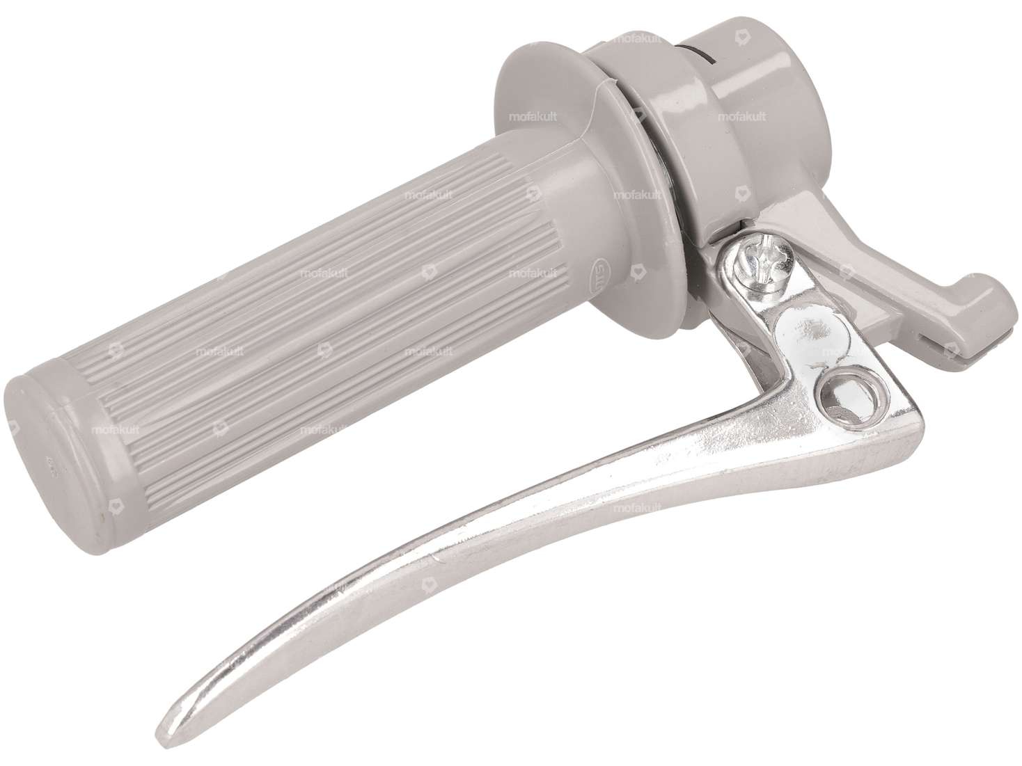 Gasgriff Oldschool Vollguss spitz grau Carousel Image 2