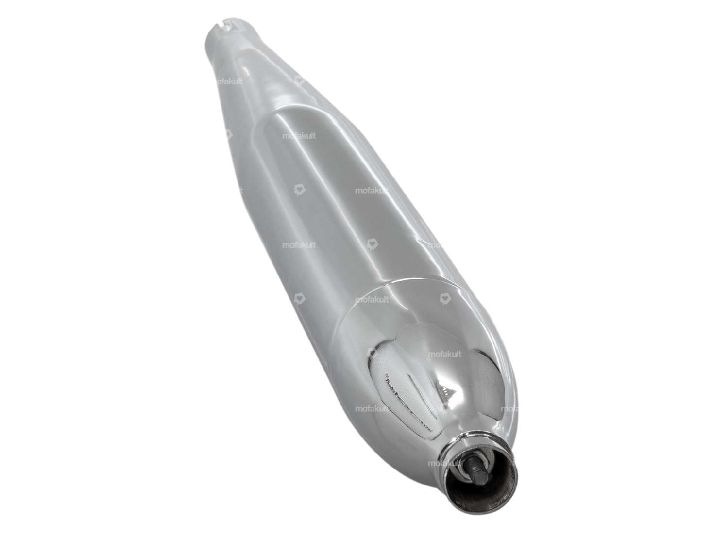 Flute exhaust Ø 26 / 60 mm chrome Carousel Image 3