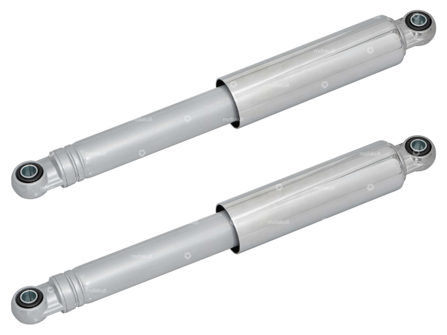 IMCA shock absorber 32 cm "Oldschool" chrome / silver Carousel Image 1