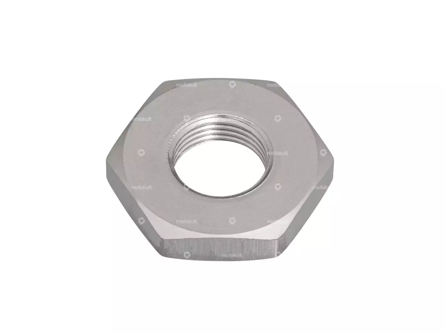 swiing® revival nut M12x1 x 5 SW24 wheel axle Inox | mofakult