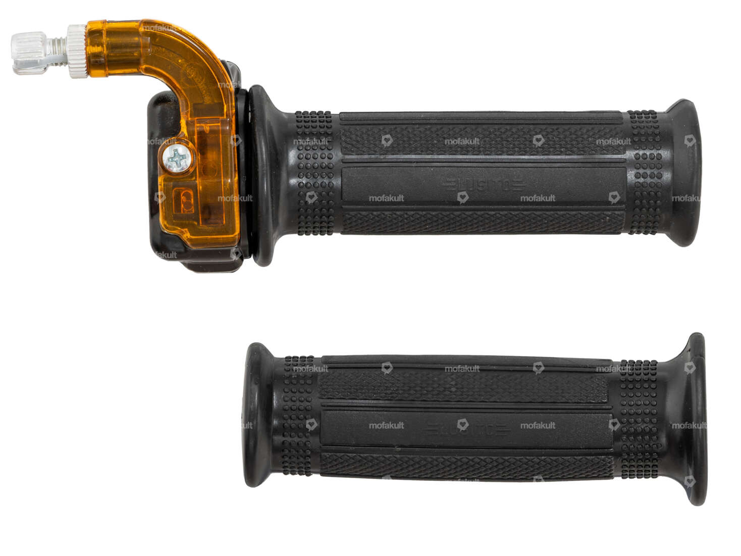 Lusito throttle twist grip aluminum black / orange Carousel Image 1