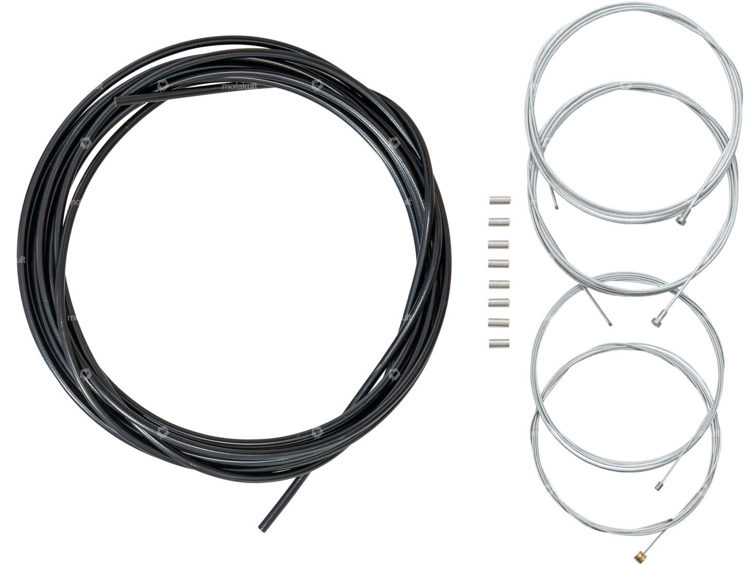 Manual cable set PTFE black (1A quality) Carousel Image 1