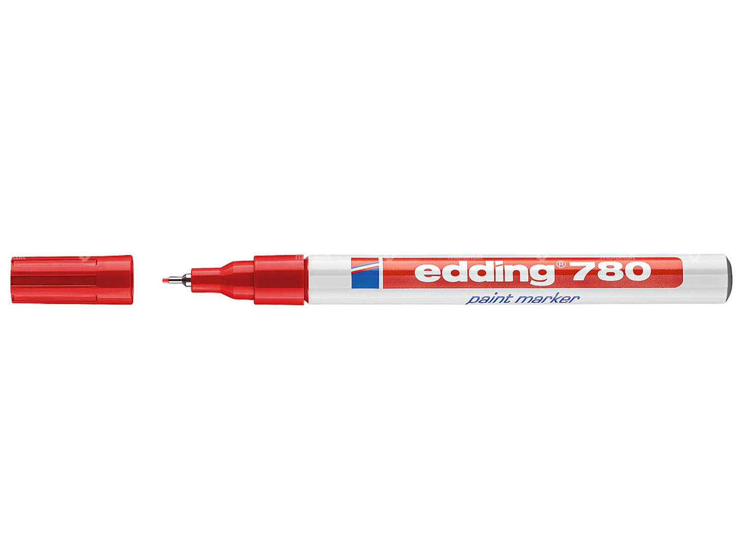 edding 780 Lackmarker 0.8 mm rot Carousel Image 1