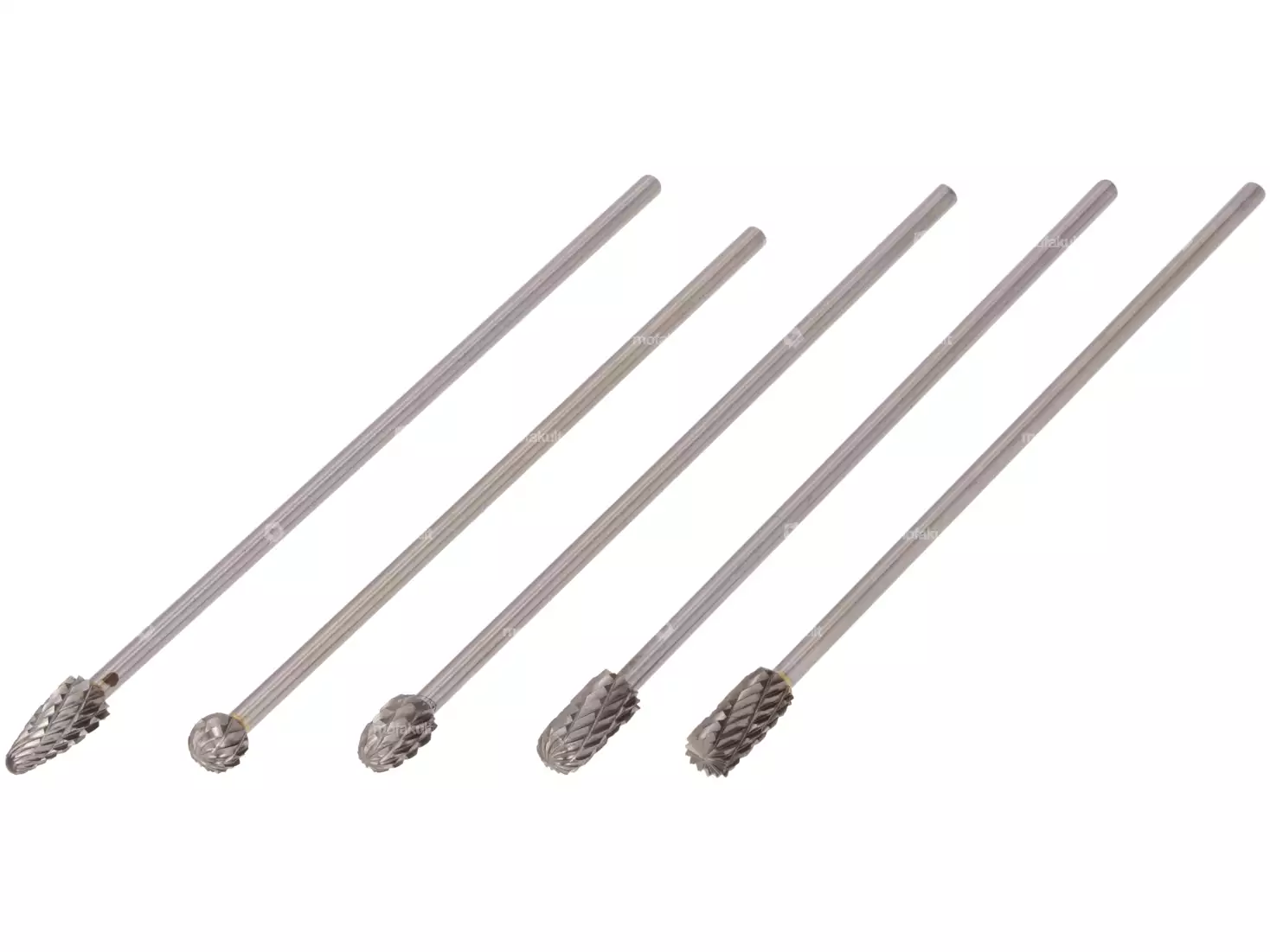 Fräser-Set 100 mm Hartmetall 5-tlg. (Aufnahme 3 mm Fräser-Set 100 mm Hartmetall 5-tlg. (Aufnahme 3 mm