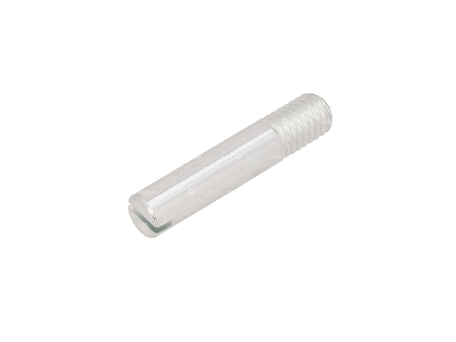 Screw M6x30 slotted tapered head shaft galvanized Carousel Image 1
