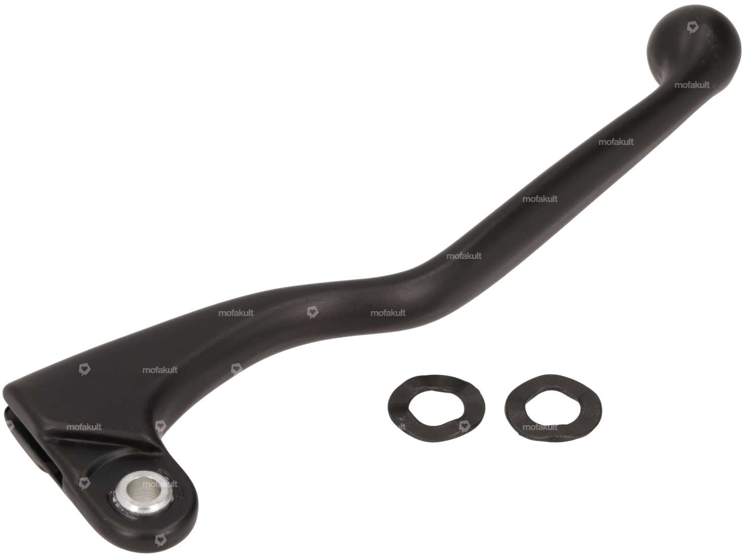 Domino brake lever right long aluminum black NOS Carousel Image 2