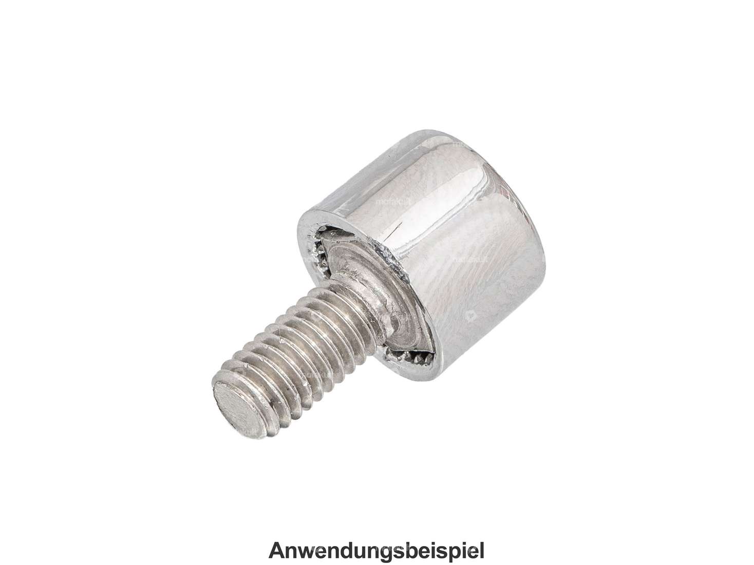 Abdeckung SW12-Aussensechskant (M8) Chrom Carousel Image 4