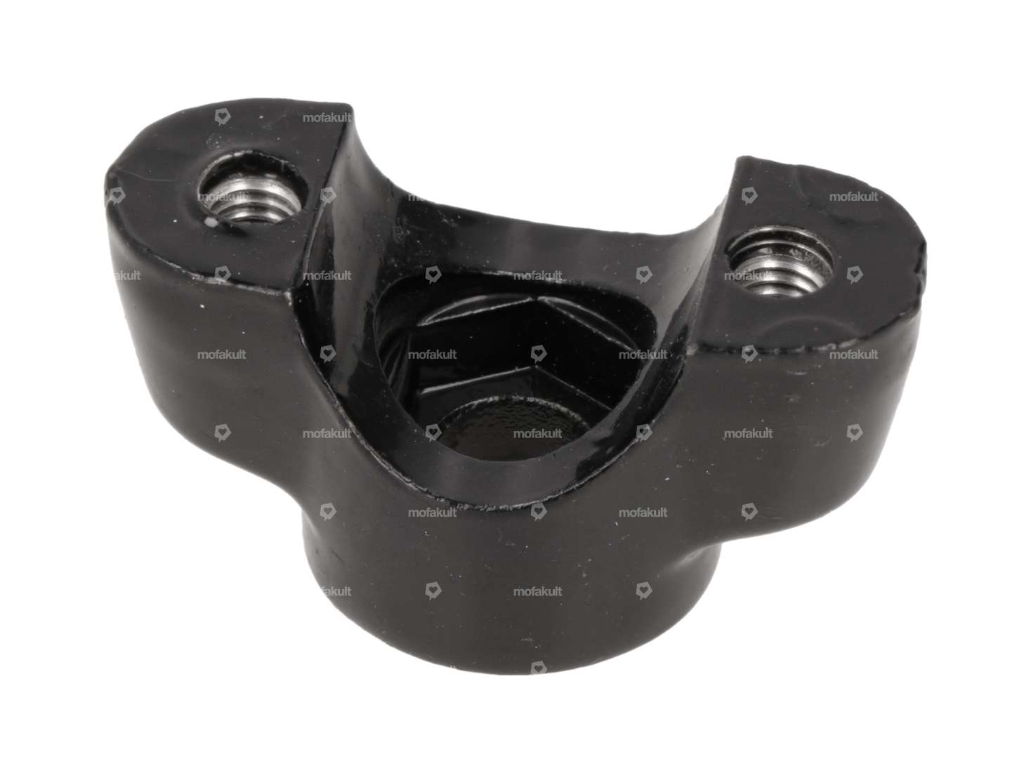 Klemmbrücke Gabel unten schwarz NOS | Tomos Carousel Image 2