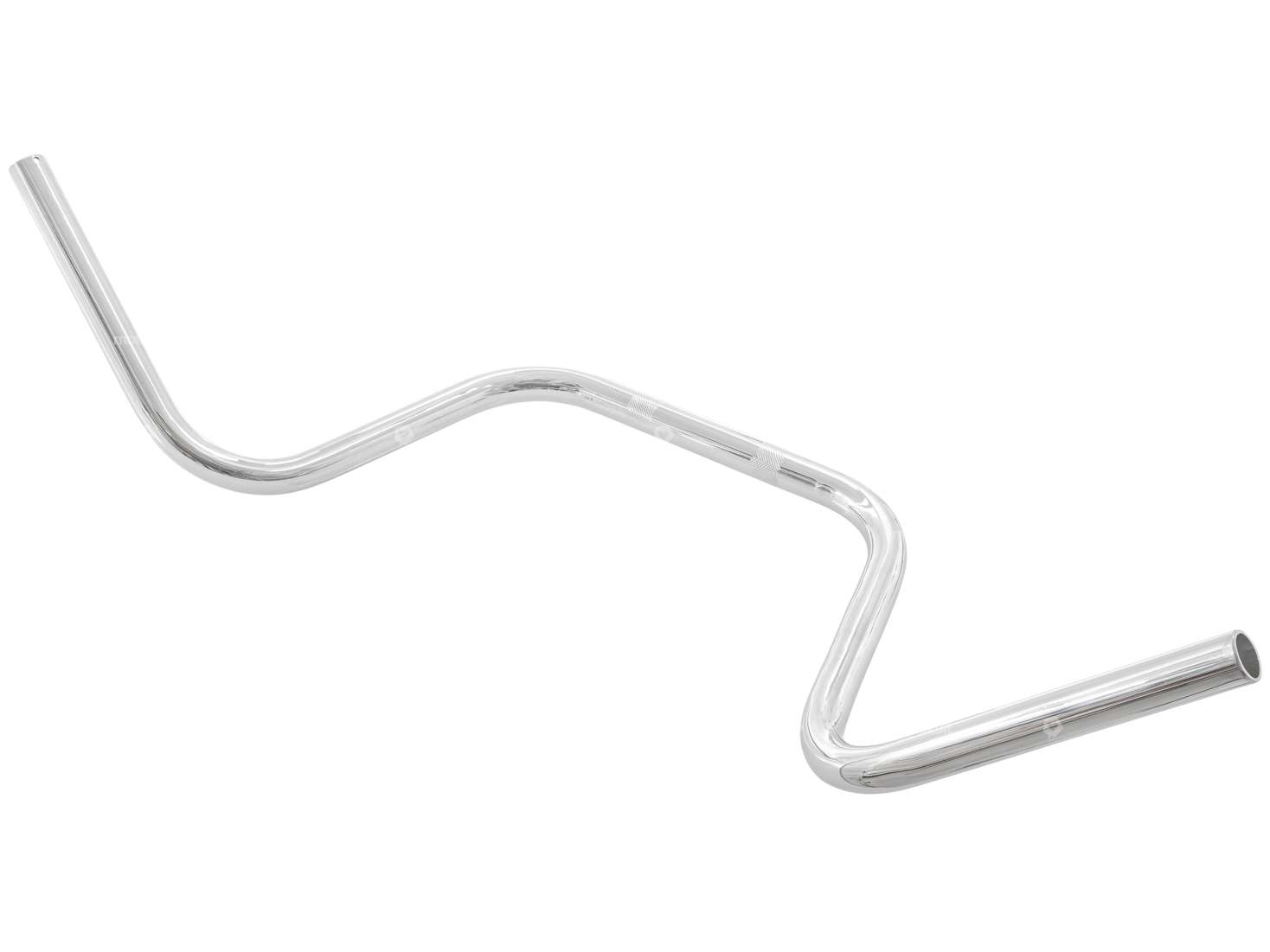 Lenker Gabelplatte 26 cm «fatbar» Ø 25 mm Chrom Carousel Image 2