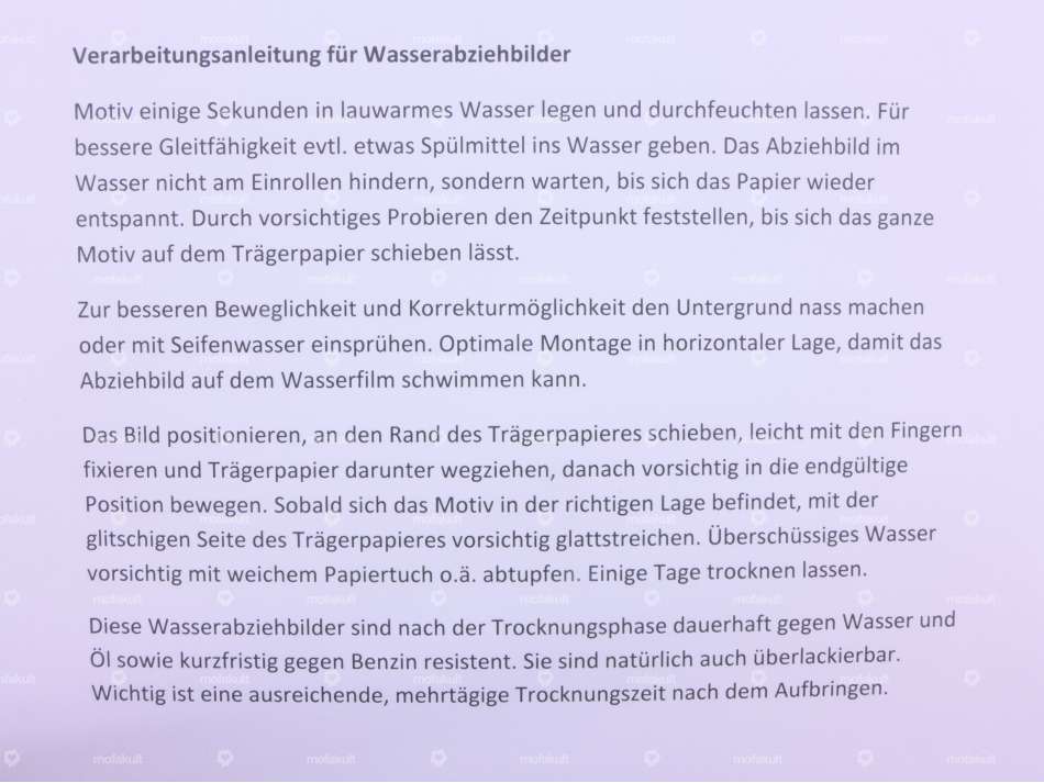 Wasserabziehbild «Hercules» klein Carousel Image 2