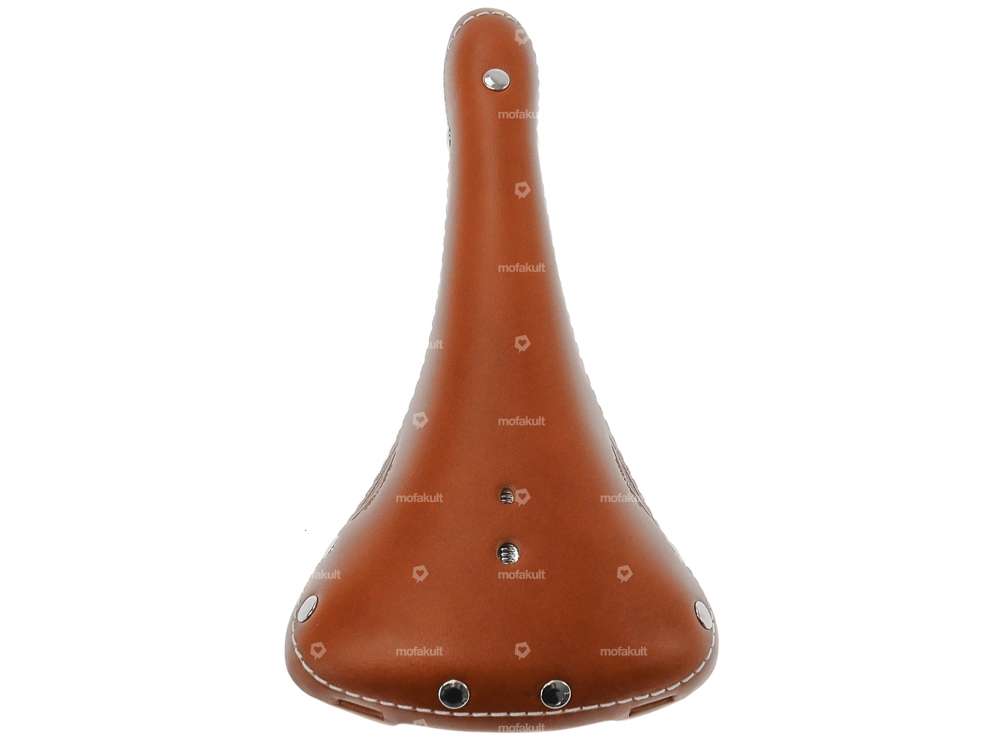 Saddle leather vintage light brown Carousel Image 3