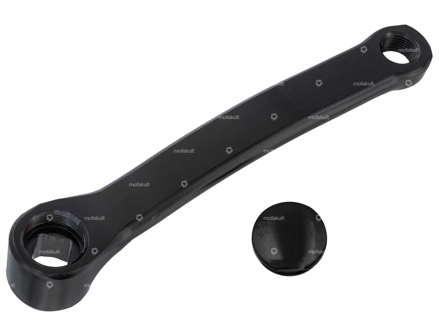 GPO Tretkurbel rechts schwarz (4-kant) | Pony (P8081) Carousel Image 1