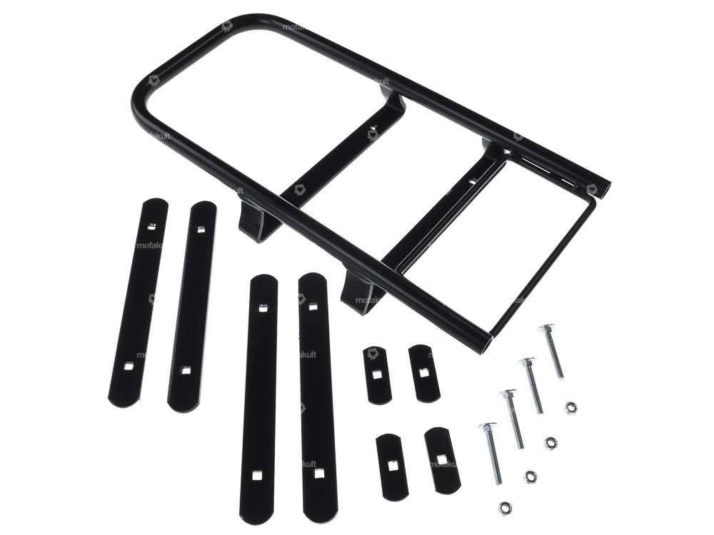 Gepäckträger hoch schwarz | Tomos A3, A35 Carousel Image 1