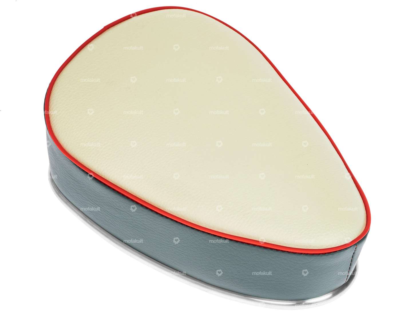 Sitzbänkli grau/creme/rot Carousel Image 2