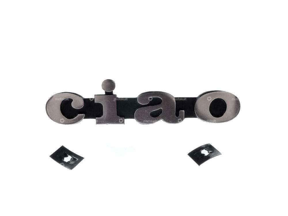 Emblem «ciao» Aluminium 3D | Piaggio Ciao Carousel Image 1