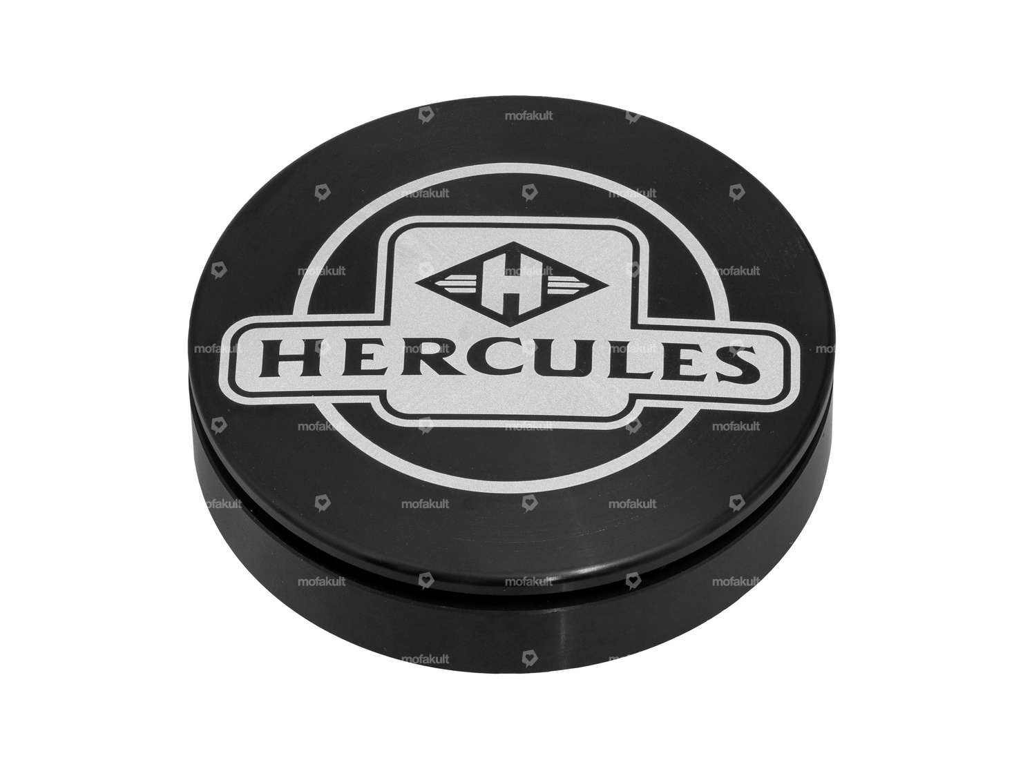 66HEROES speedometer bezel Ø 48 mm "Hercules" black Carousel Image 1