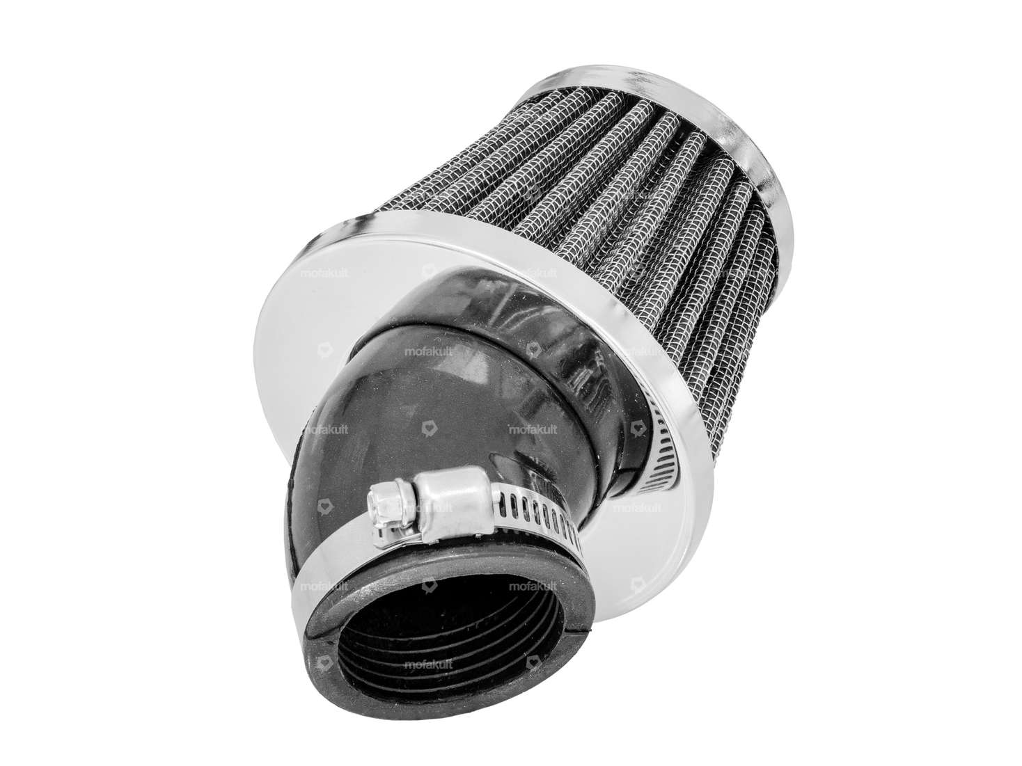 Polini air filter Ø 35 mm grille 45° PHBG Carousel Image 1