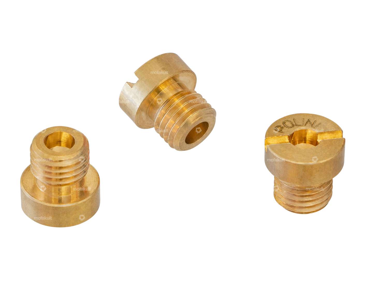 Polini nozzle set M6 (120 - 138) Dell'Orto PHVA, PHBN, PHBL, PHBH, SHB, PHF, PHVB, FRD, FRG Carousel Image 2