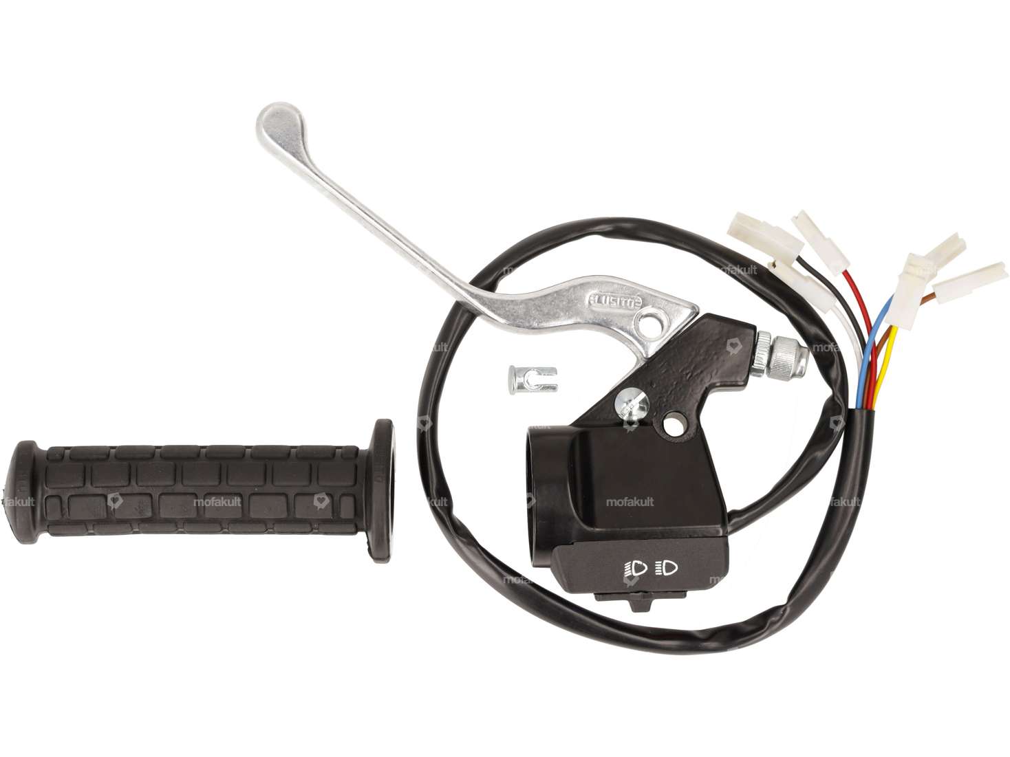 Lusito Bremsgriff mit Blinker, Licht & Hupe Carousel Image 1