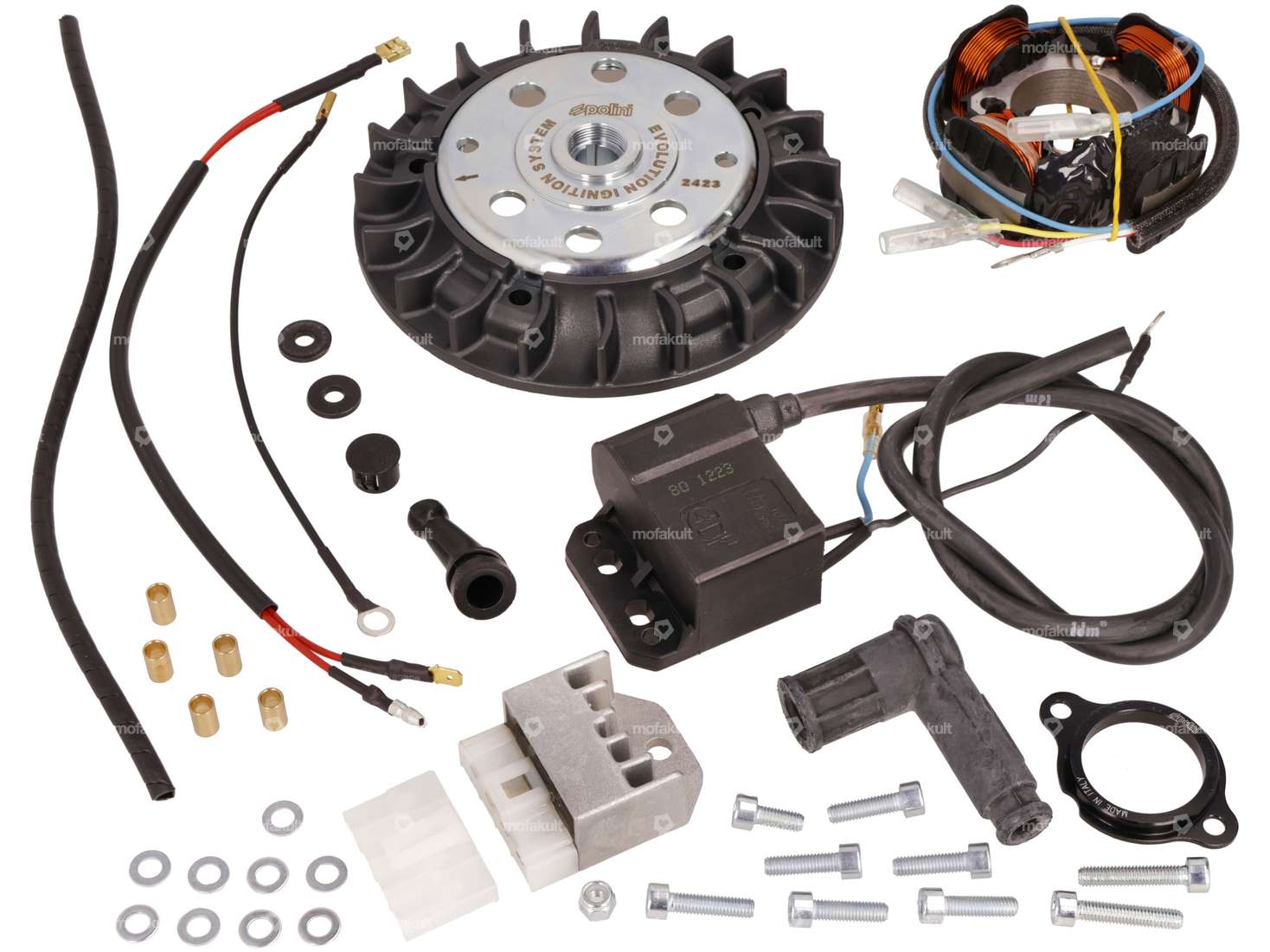 Polini EVO Elektronische Zündung | Piaggio Ciao, SI, Bravo, Boxer Carousel Image 1