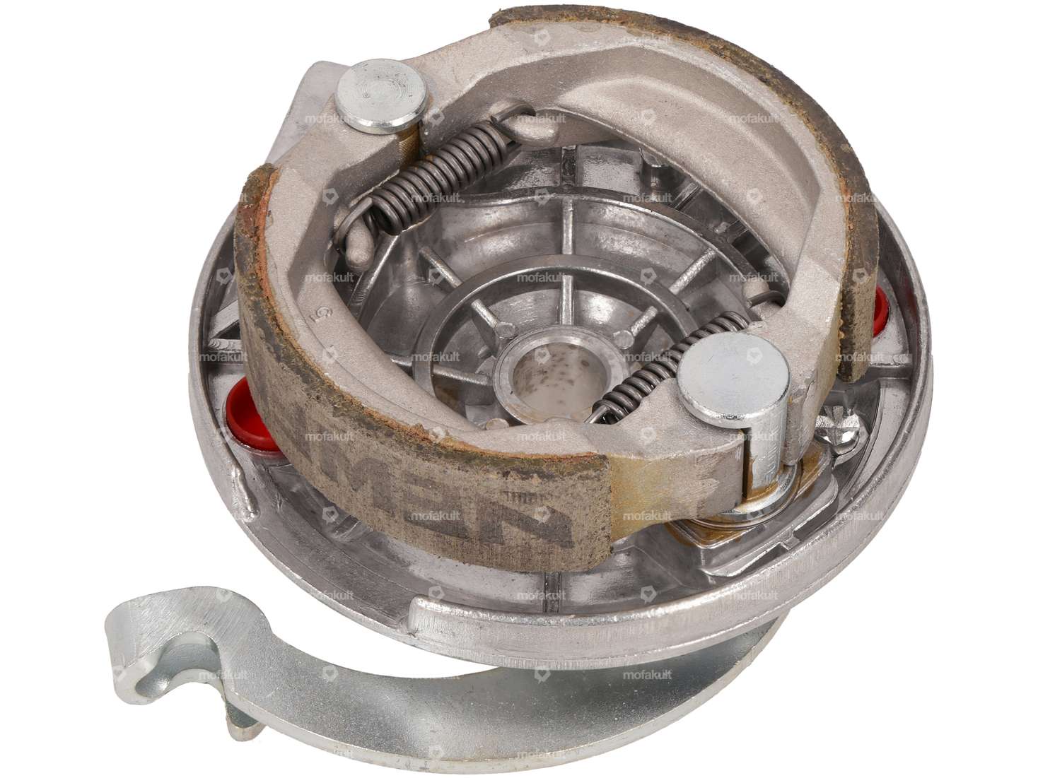 GPO Bremsankerplatte vorne 12 mm Achse (1A-Qualität) | Puch Maxi S, N / X30 Sport NS, NL / Velux Carousel Image 2