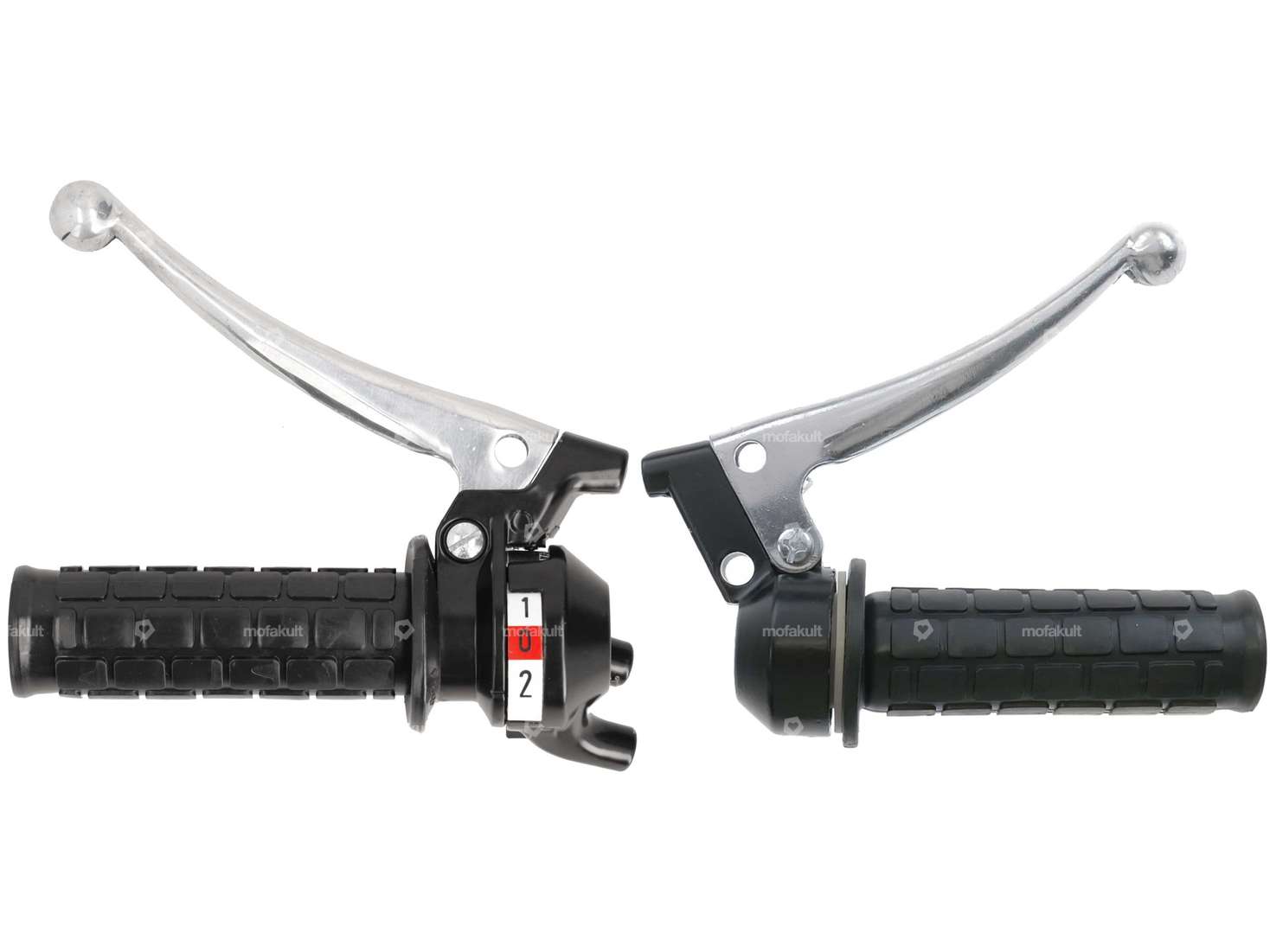 Griffset 2-Gang HG Magura Nachbau schwarz Carousel Image 1