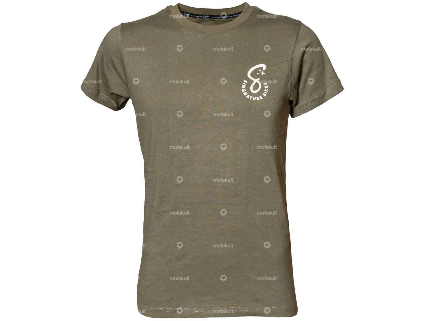 Siggnature T-Shirt «BASIGG» (XS - 2XL) olive Carousel Image 1