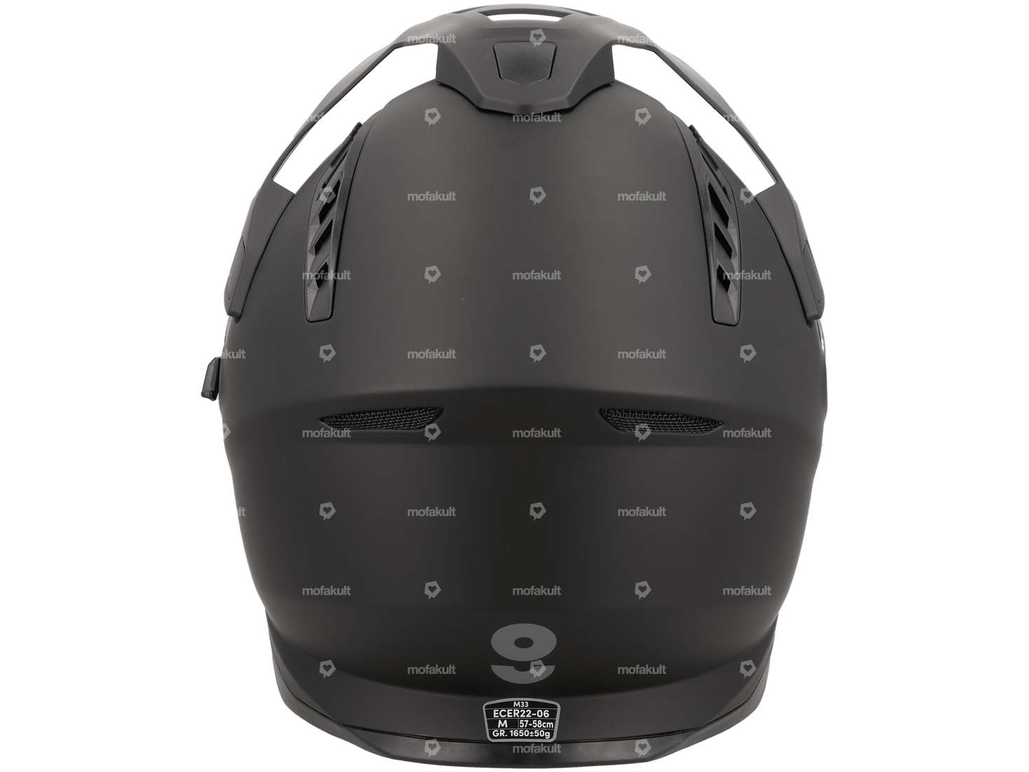 gms adventure helmet "Adventus" black-matt Carousel Image 3