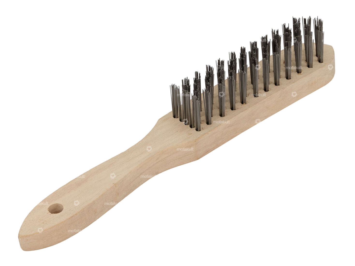 BGS Stahlbürste mit Holzgriff Carousel Image 1