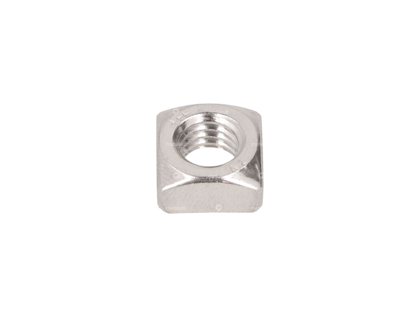 Mutter M8 Vierkant Inox Carousel Image 1