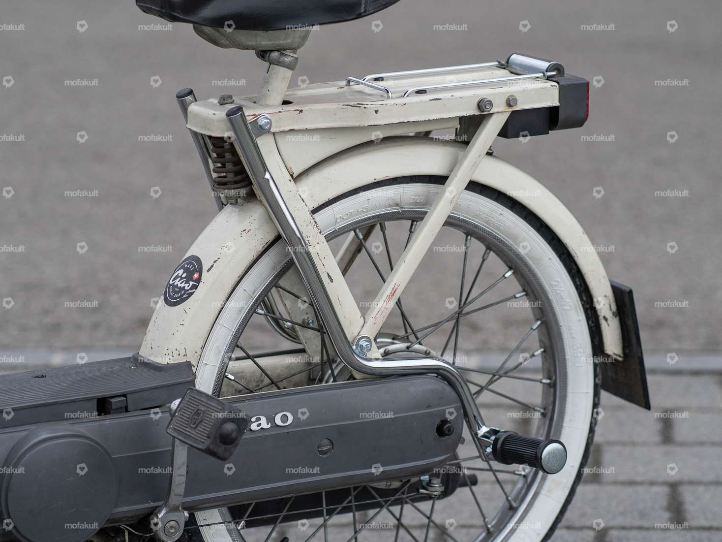 Fussrasten Mitfahrer Chrom | Piaggio Ciao P Carousel Image 6