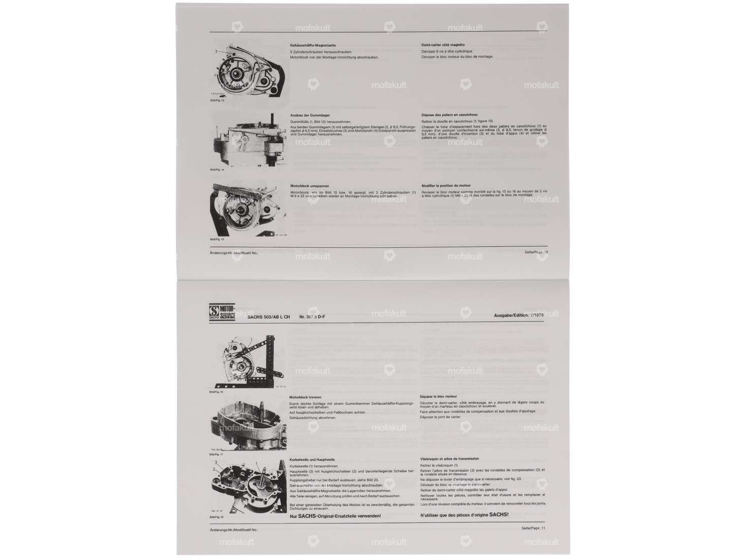 Repair instructions | Sachs 503 AB L CH Carousel Image 3