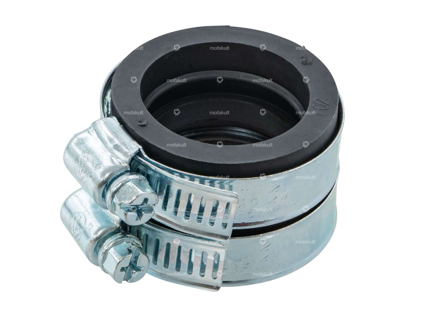 DMP Ansauggummi Ø 33.5 / 33.5 x 31.5 mit Schellen Carousel Image 1