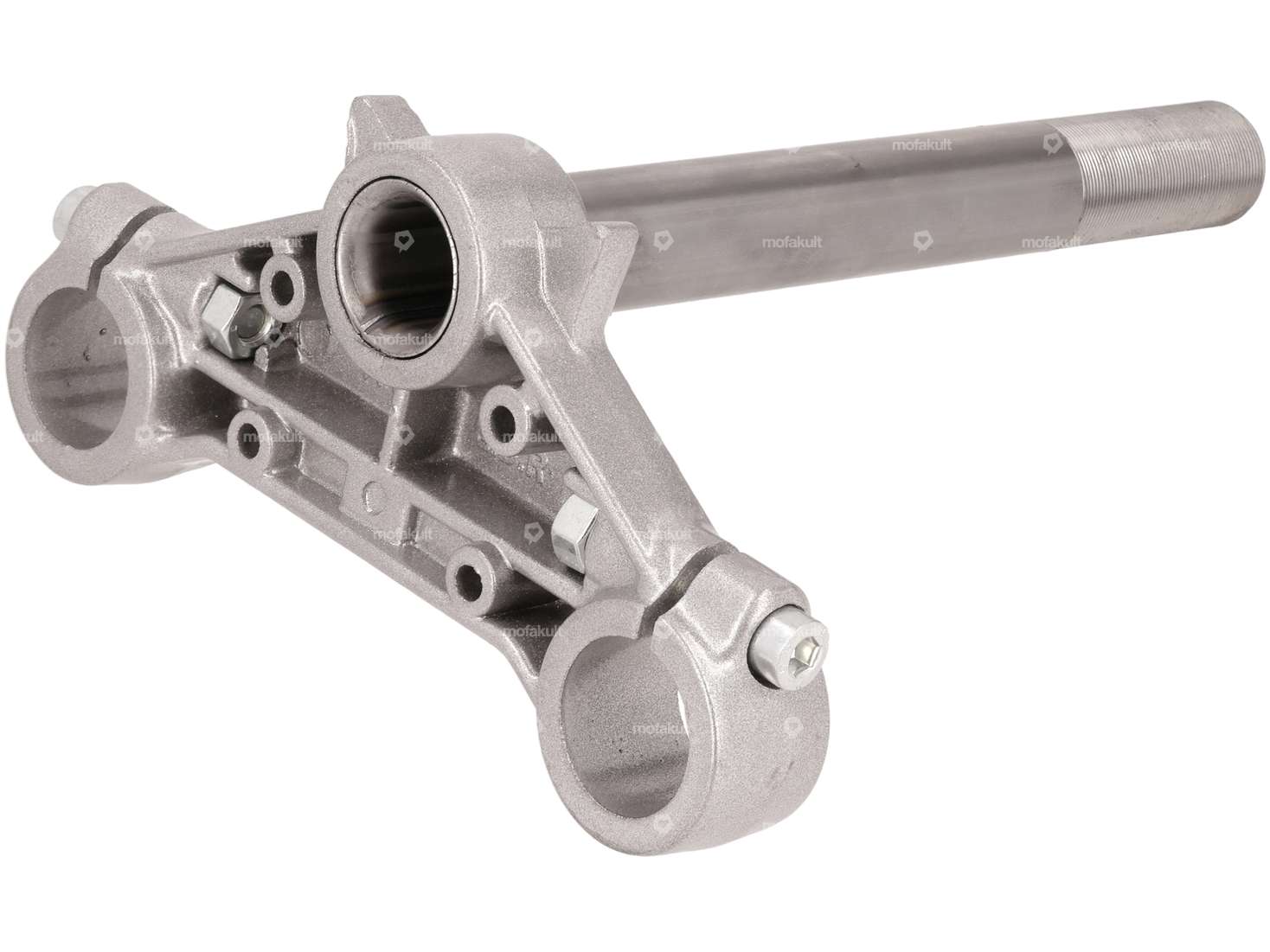 EBR lower triple tree Harry (Ø 30 mm spars) silver | Puch Carousel Image 3