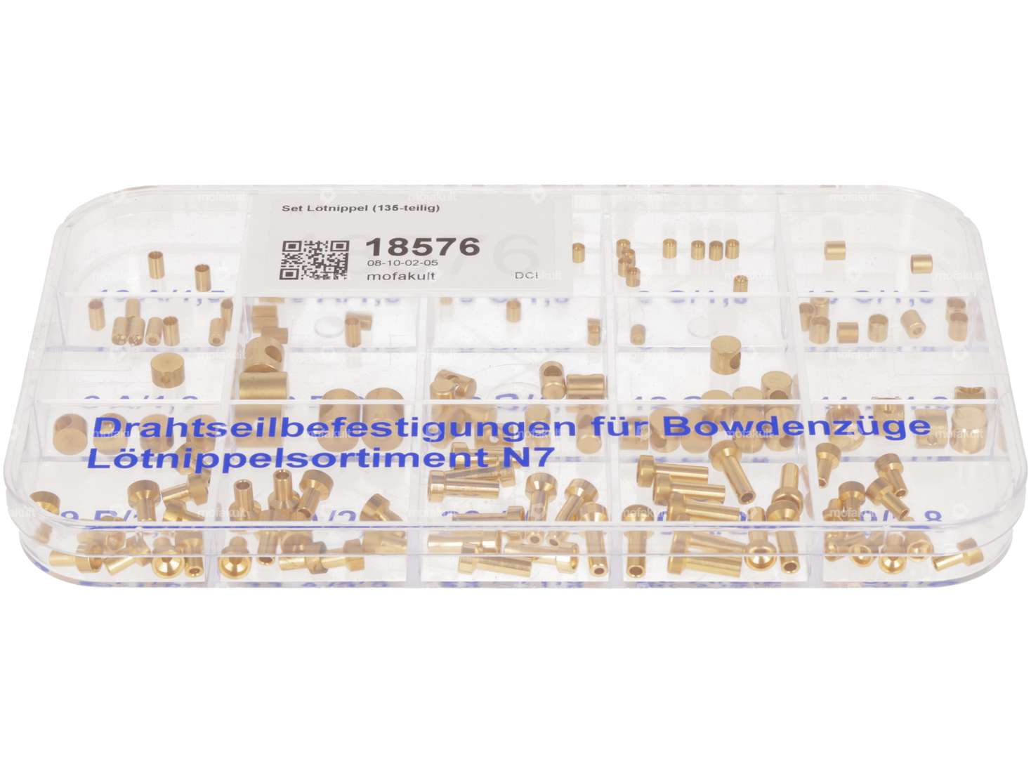 Set Lötnippel 135-tlg. Carousel Image 2