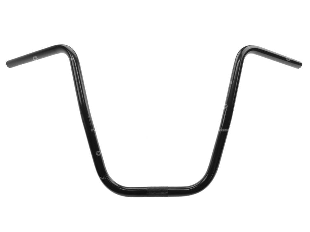 Lenker Gabelplatte 36 cm curved schwarz Carousel Image 1