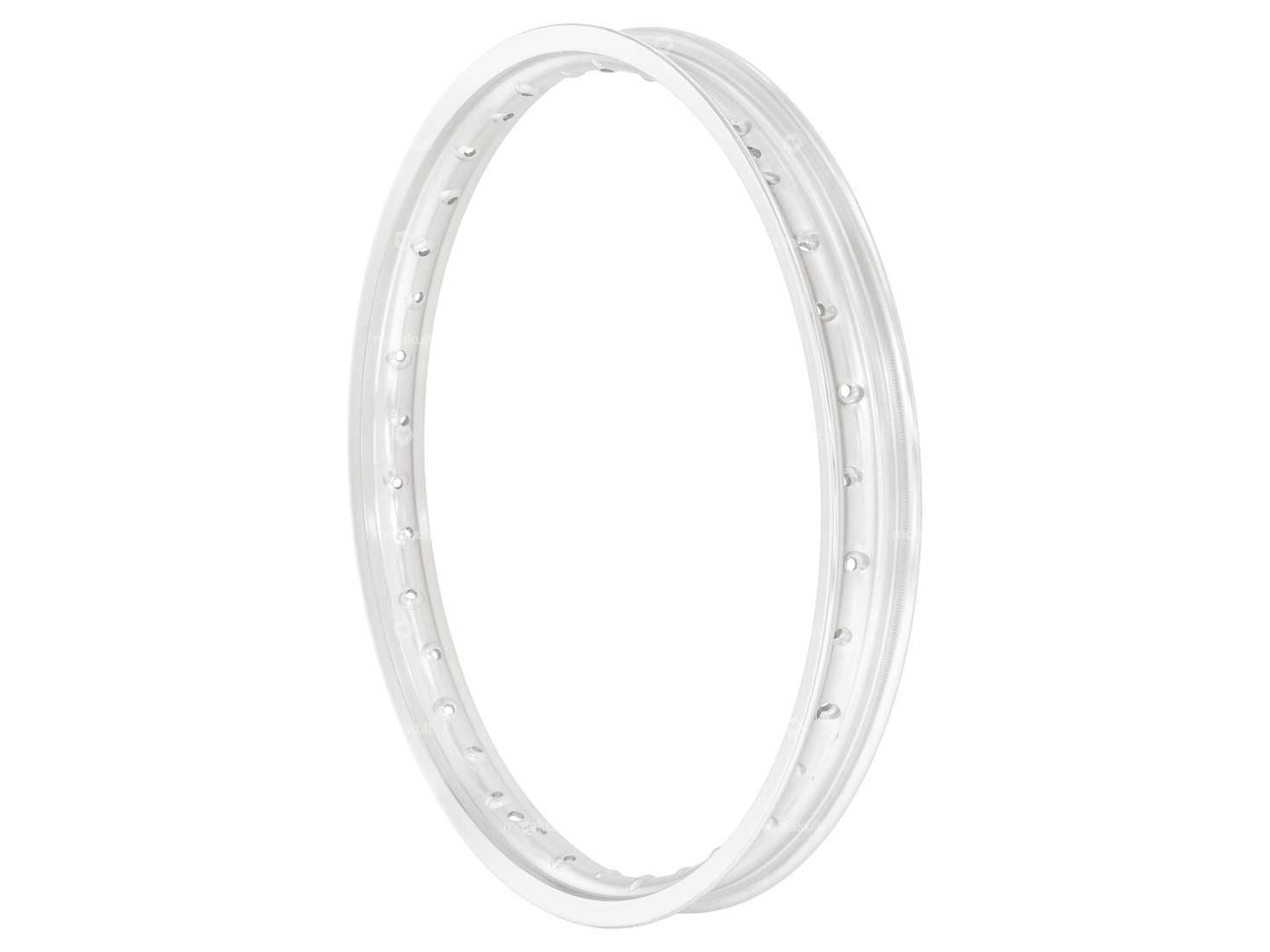 Rim ring 1.40 x 17" (48 mm) aluminum silver anodized Carousel Image 1
