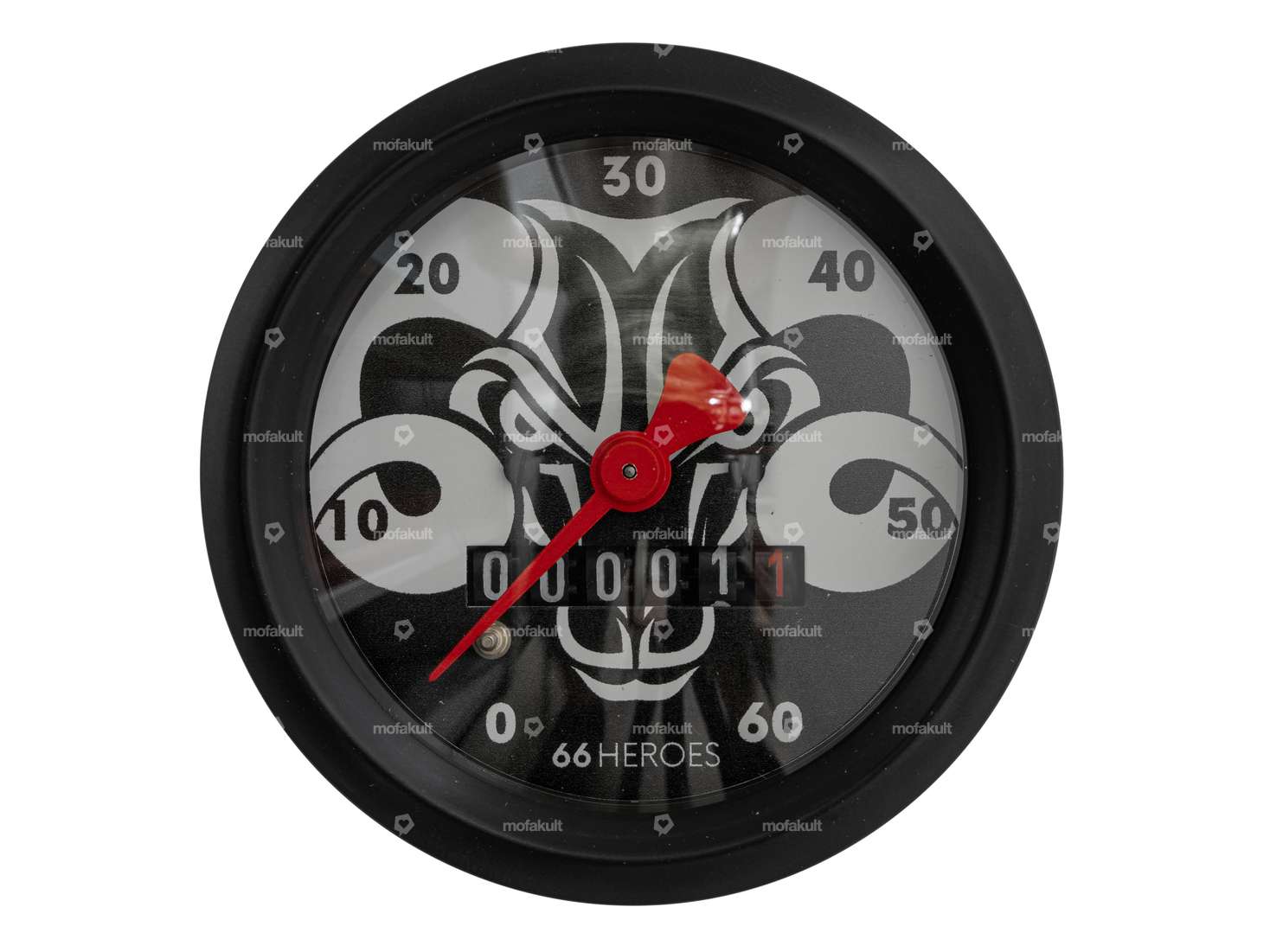 66HEROES Tacho «66HEROES» 60 km/h Ø 60 mm Carousel Image 2